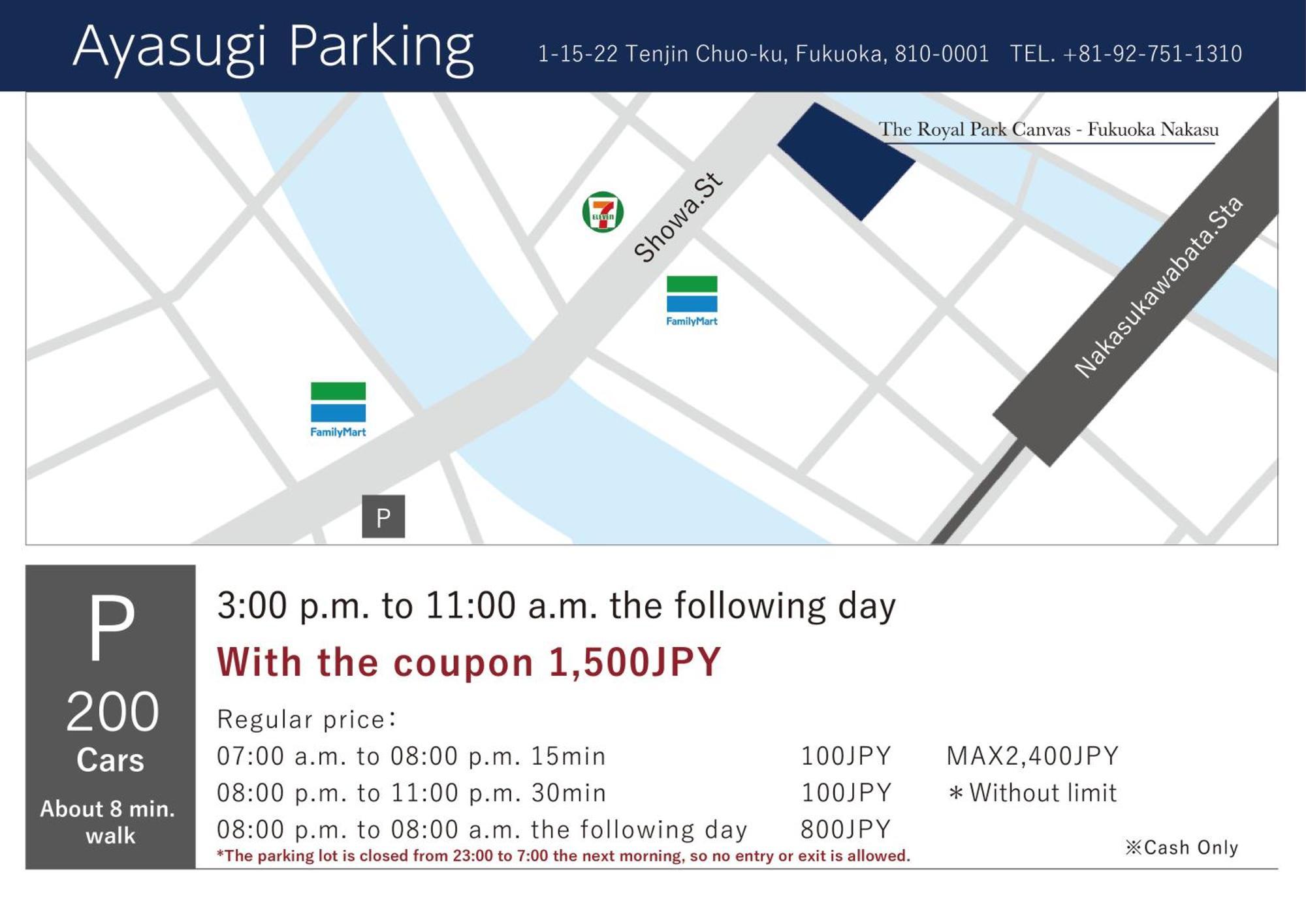 The Royal Park Canvas Fukuoka Nakasu Exterior foto